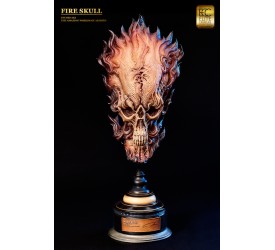 Designer Akihito Ikeda Fire Skull 67 cm